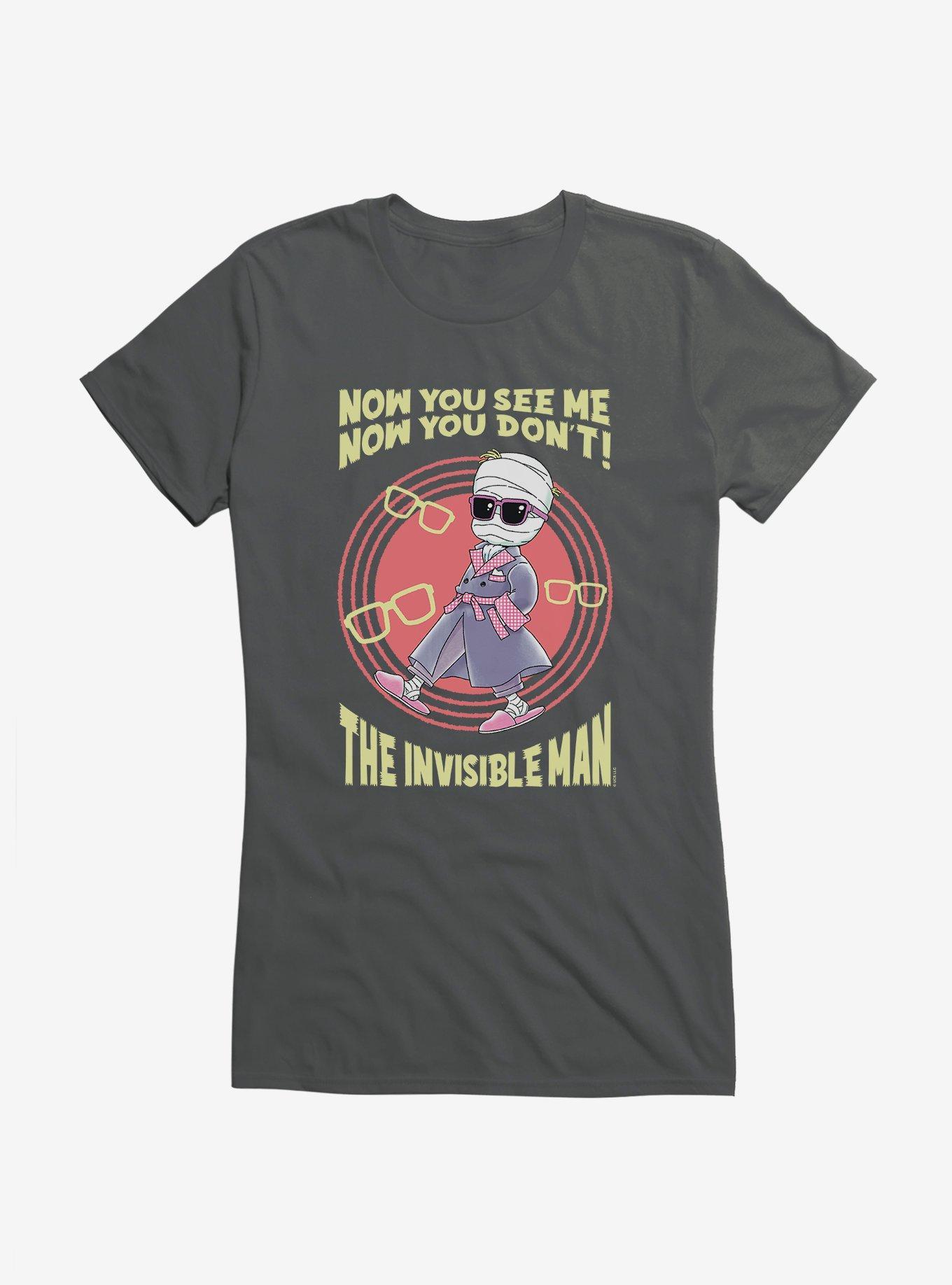 Universal Anime Monsters Invisible Man Girls T-Shirt Product Image