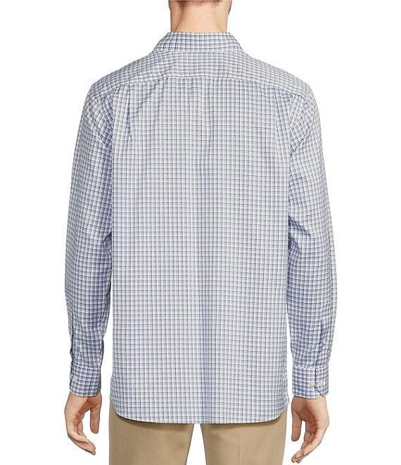 Hart Schaffner Marx State Street Essentials Long Sleeve Spread Collar Checkered Sport Shirt Product Image
