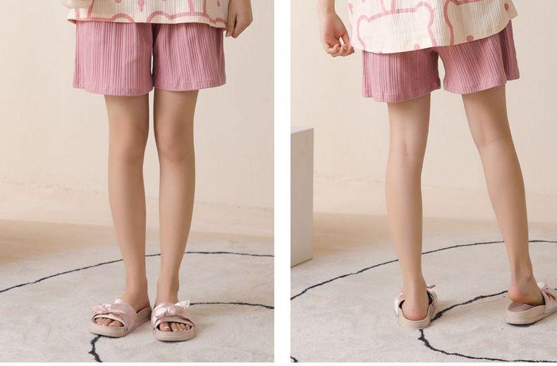 Short Sleeve Couple Matching Pajama Set Product Image