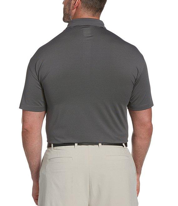 Callaway Big & Tall Fine Line Stripe Stretch Short Sleeve Polo Shirt Product Image