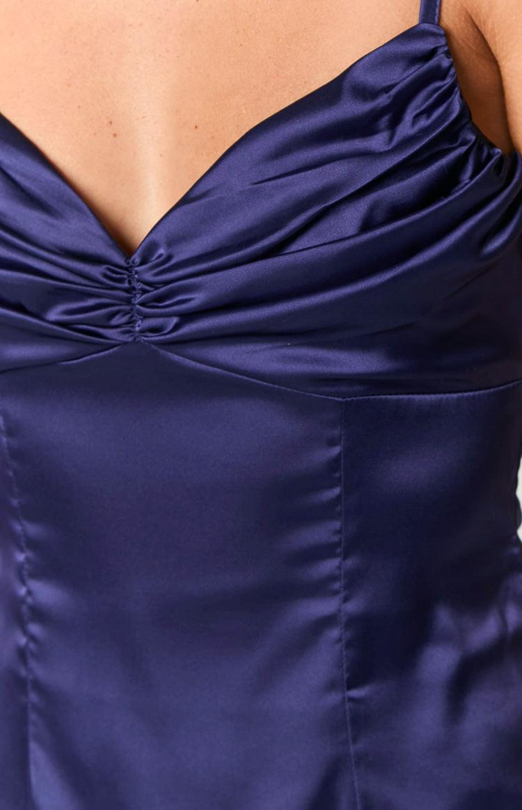 Honey Navy Mini Dress Baby Product Image