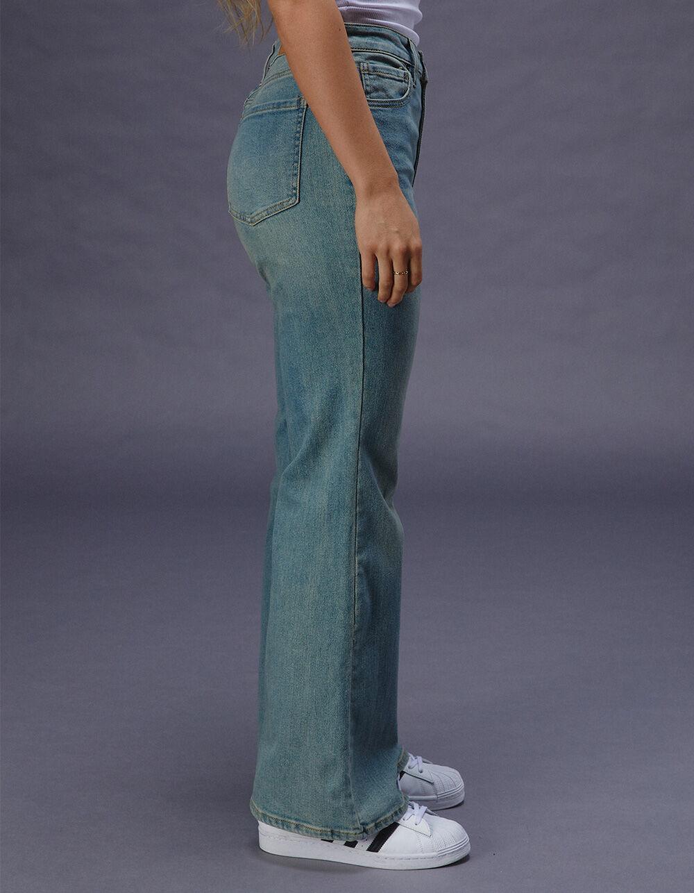 RSQ Womens High Rise Flare Jeans - MEDIUM WASH Product Image