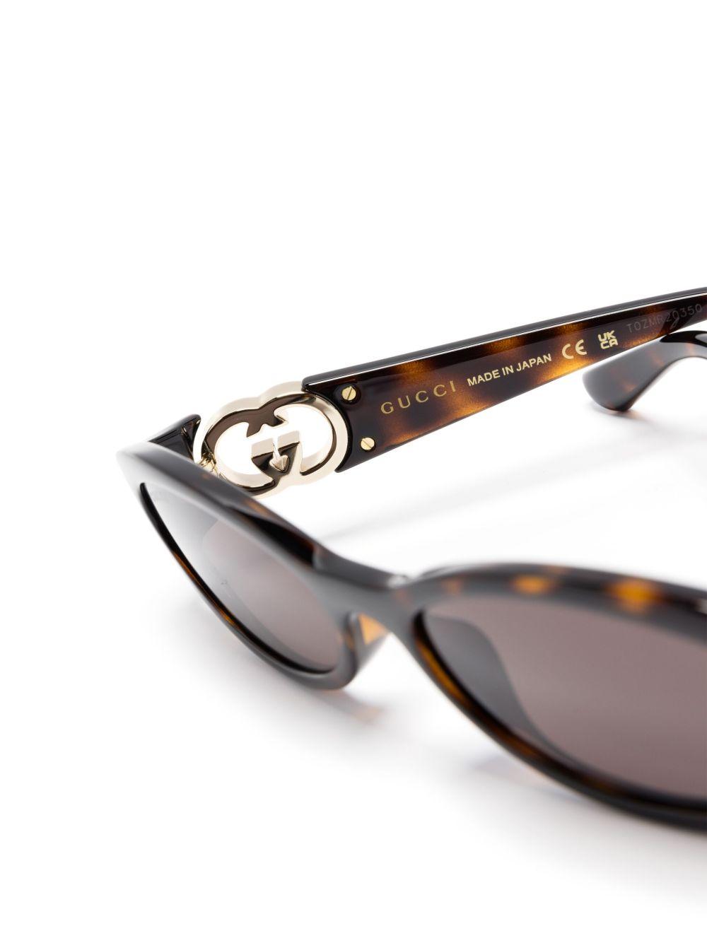 oval-frame sunglasses Product Image