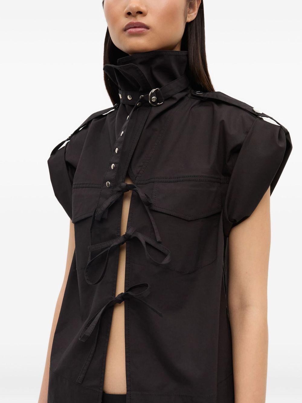 stretch-cotton blouse Product Image