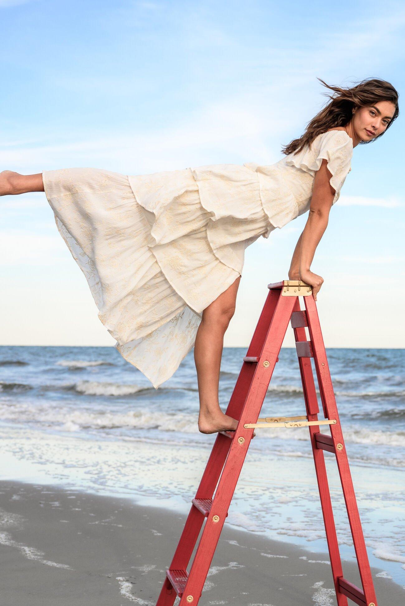 Roxanne Layered Maxi Dress Product Image