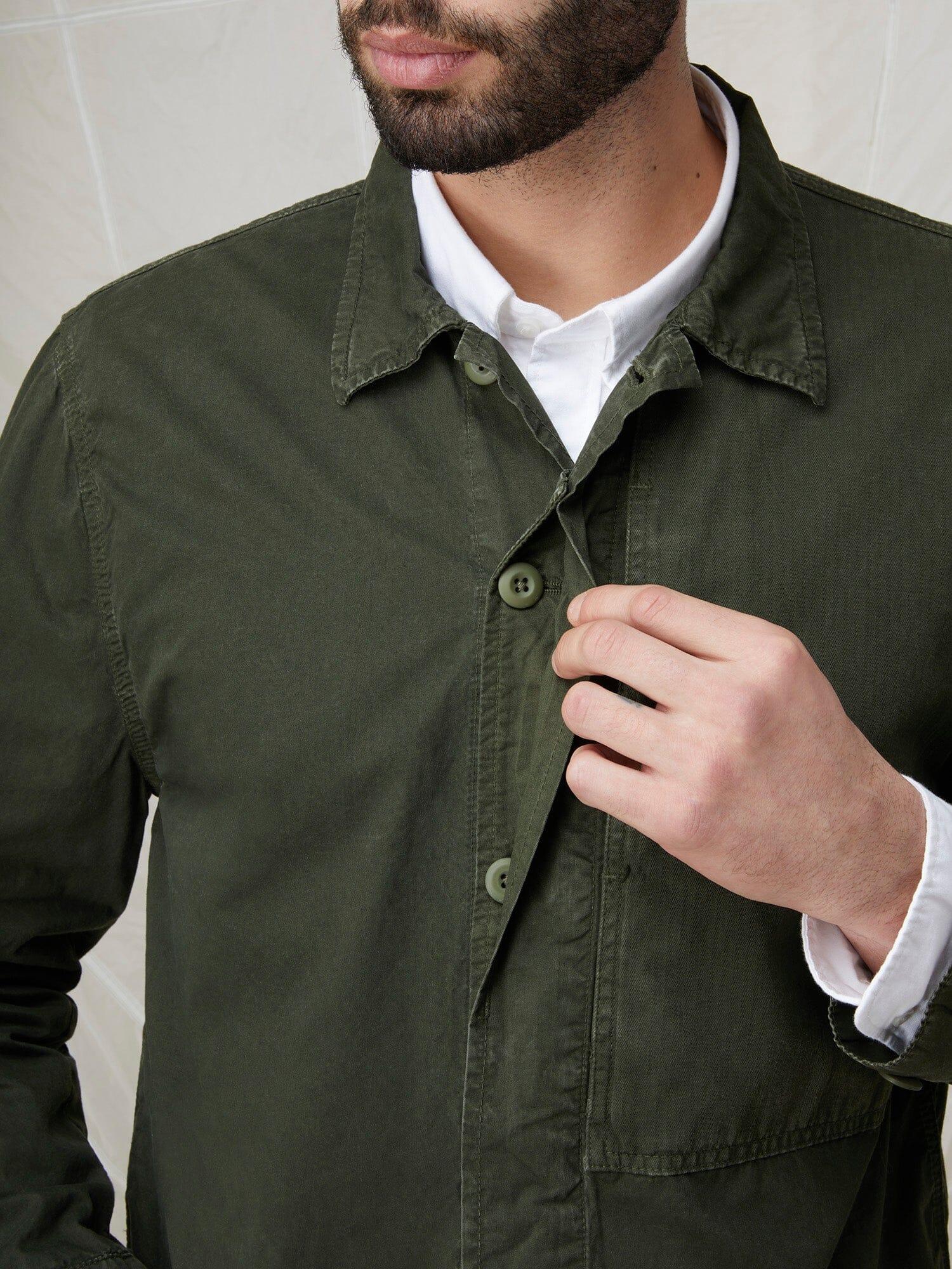 CONTRAST SHIRT JACKET (SEASONAL) Product Image