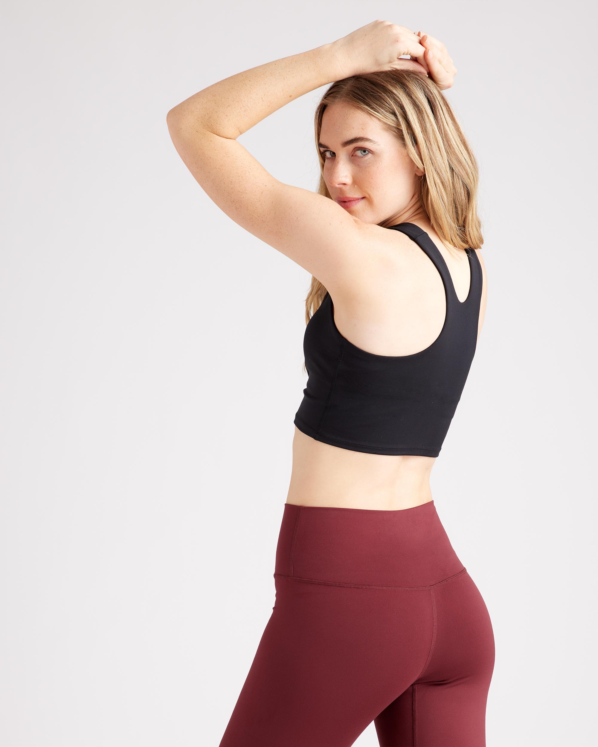 Quince | Women's Ultra-Soft Performance Cropped Tank Top 100% Polyester Product Image
