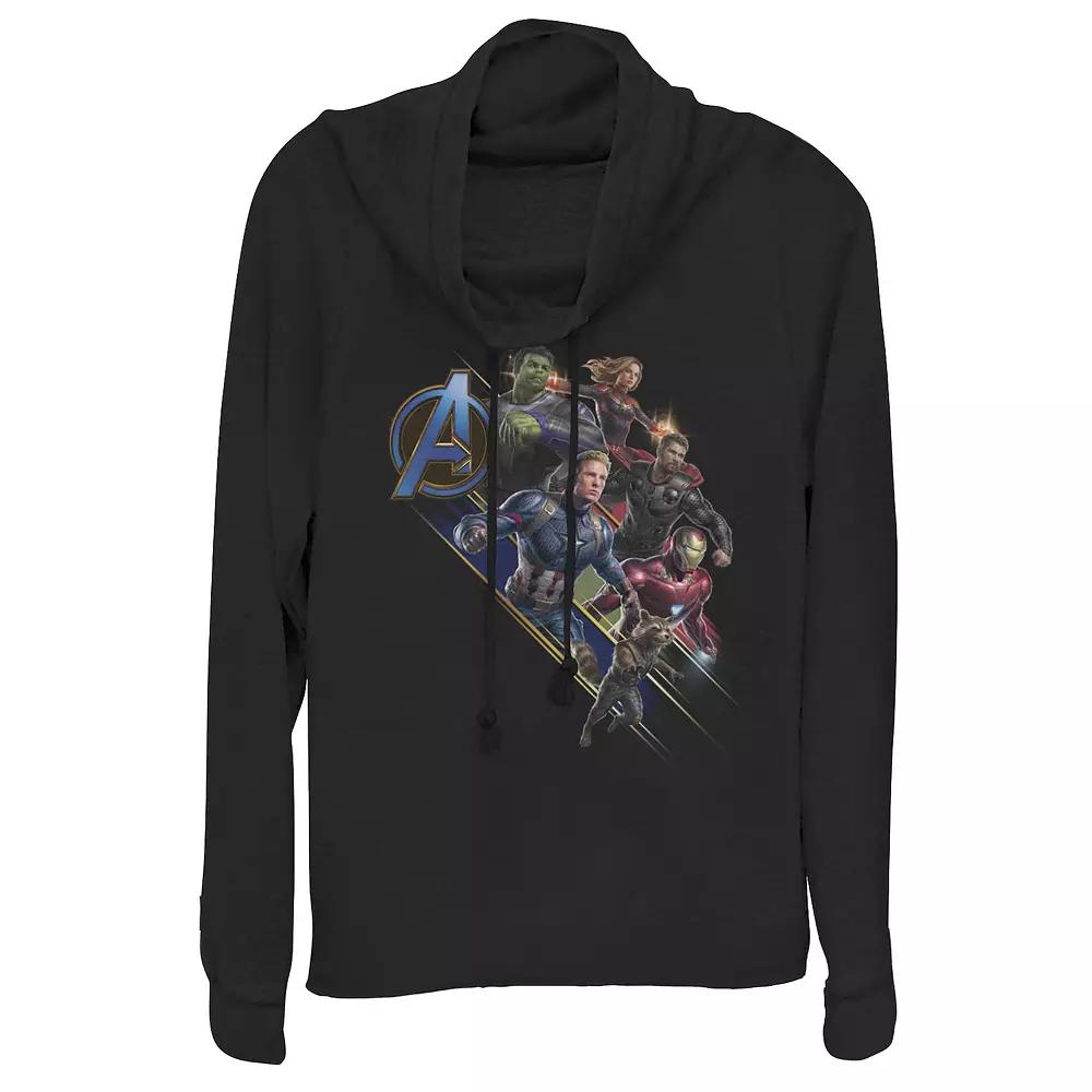 Juniors' Star Wars Gingerbread Crew Cowlneck Graphic Lightweight Long Sleeve, Girl's,  Product Image