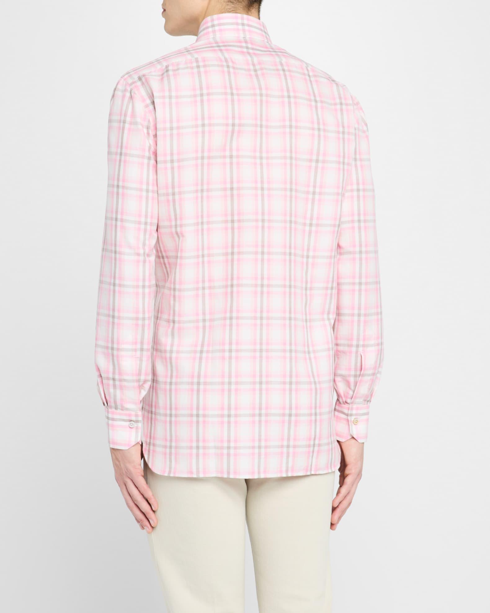 Men's Medium Check Sport Shirt Product Image