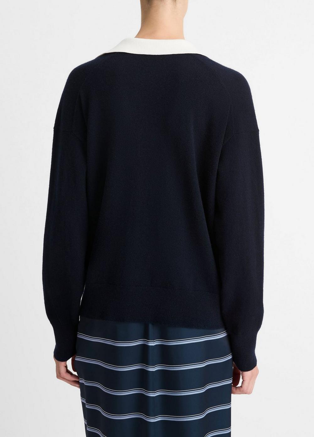 Rugby Stripe Satin Gathered Skirt Product Image