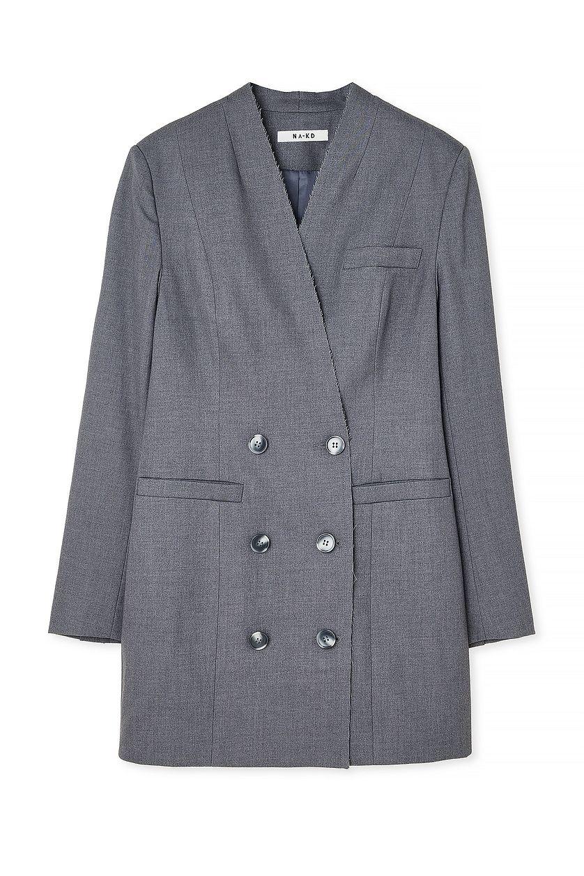 Straight Oversized Blazer Dress Product Image