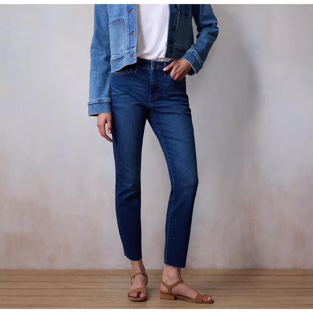 Women's LC Lauren Conrad High Rise 5 Pocket Skinny Jeans, Size: 0, Allison Wa Product Image