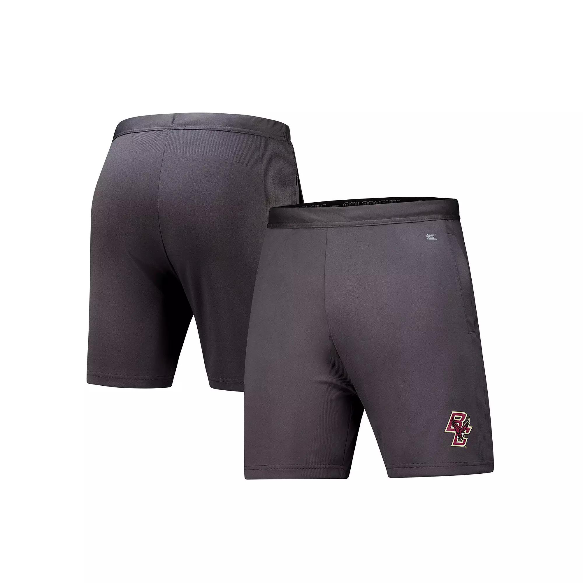 Men's Colosseum Charcoal Illinois Fighting Illini Forget Shorts,  Product Image