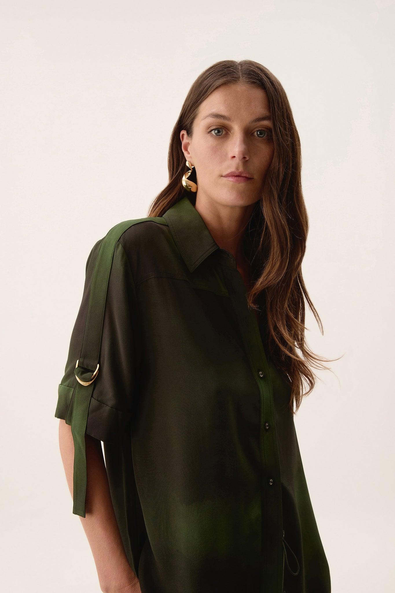 Glaze Silk Shirt Product Image