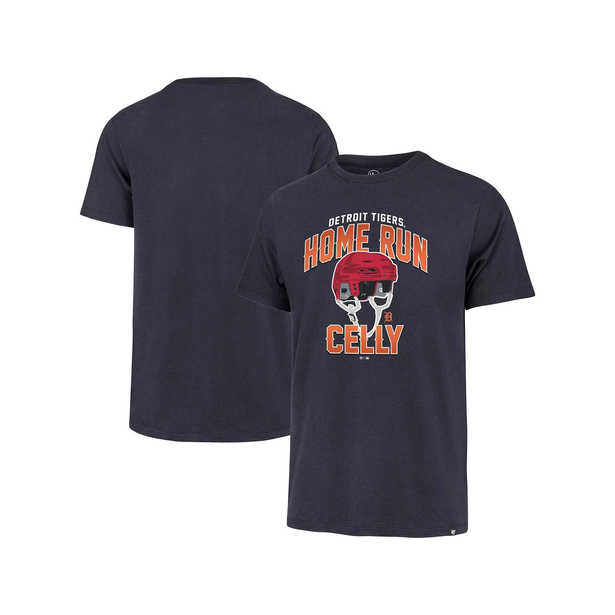 Men's '47 Navy Detroit Tigers HR Celebration T-Shirt,  Product Image