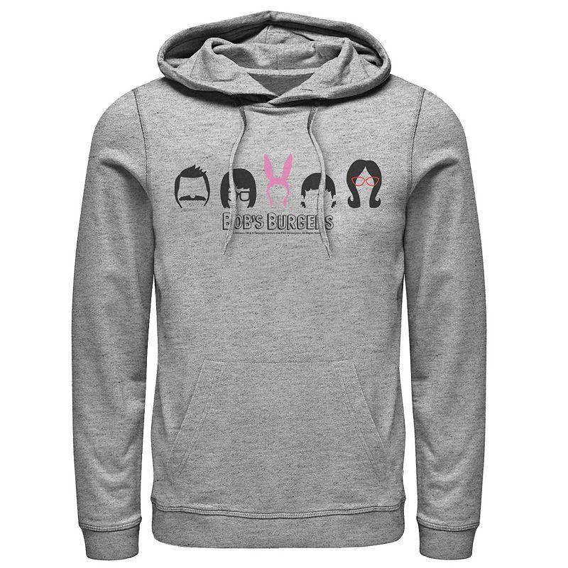 Men's Bob's Burgers Family Hair Hoodie,  Product Image