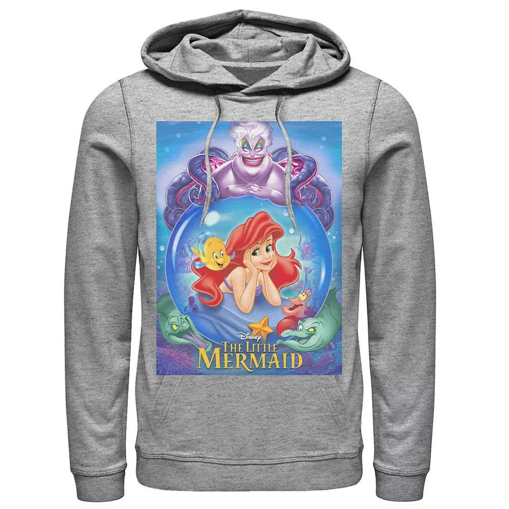 Disney's The Little Mermaid Ariel And Ursula Poster Men's Hoodie,  Product Image