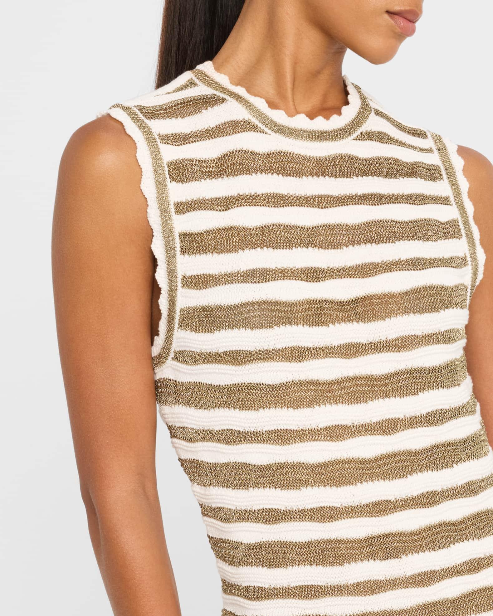 Templeton Sleeveless Stripe Knit Dress Product Image