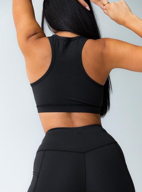 Energised Activewear Top Black Product Image