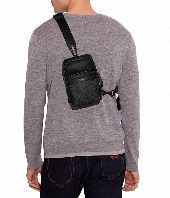 COACH Signature Canvas Gotham Sling Pack 13 Bag Product Image