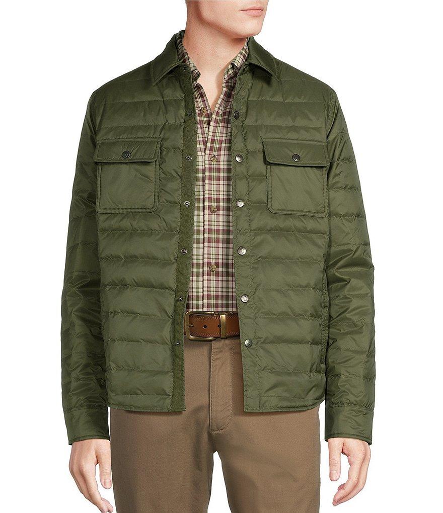 Cremieux Blue Label Quilted Puffer Shirt Jacket Product Image