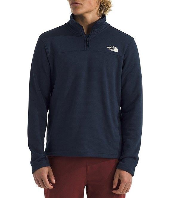 The North Face Cedar Trail Grid Long Sleeve 1/4 Zip Fleece Pullover Product Image