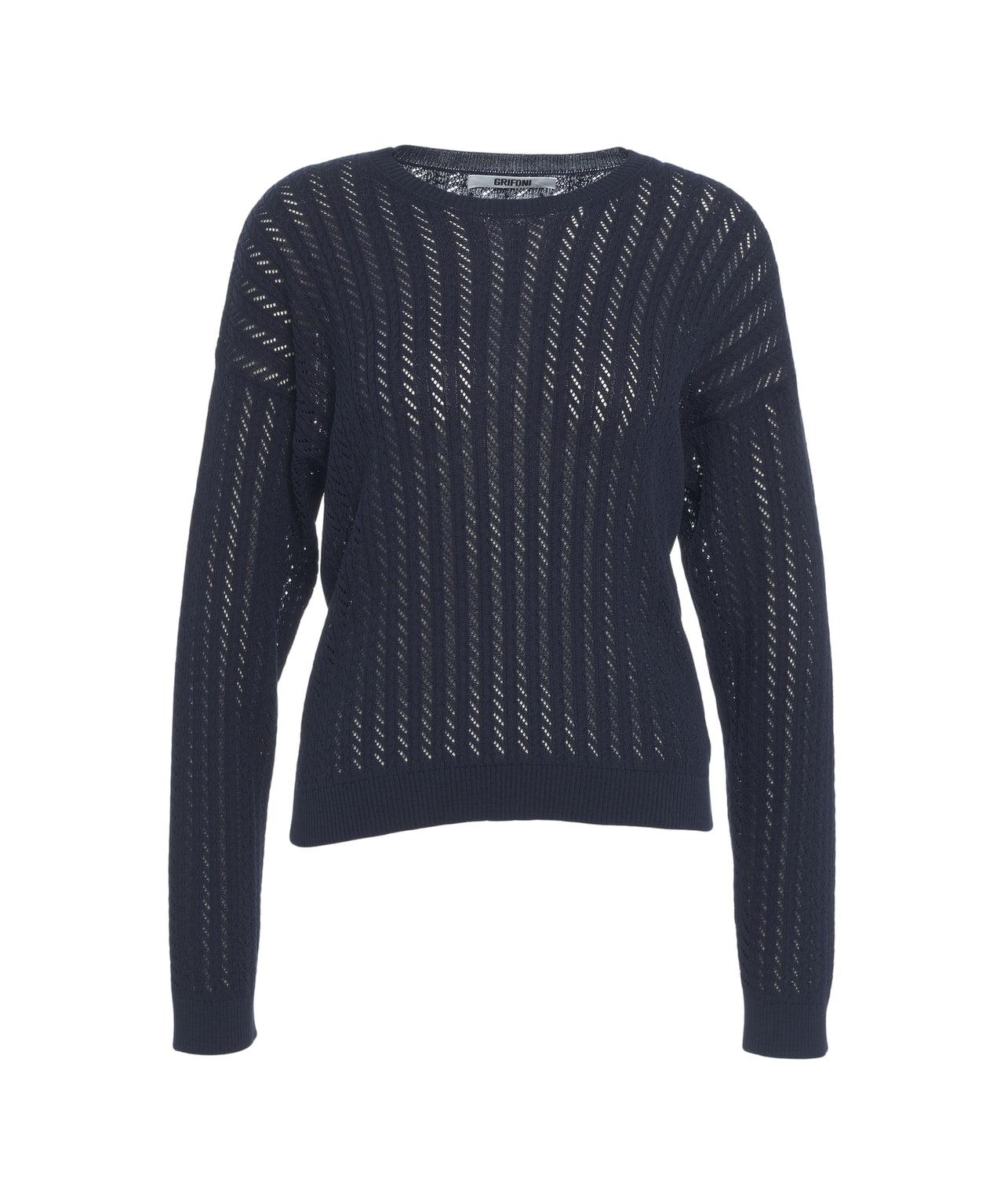 Open knit sweater Product Image