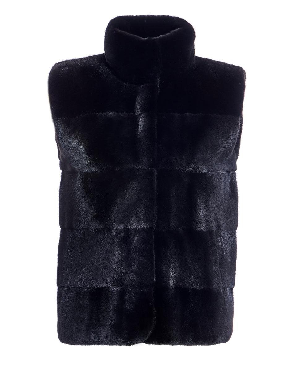 Blackglama Horizontal Mink Vest Product Image