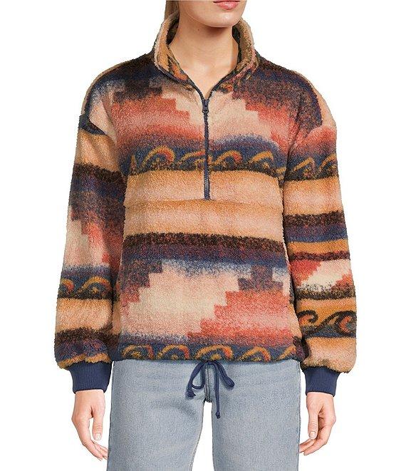 Billabong Time Off Fleece Printed Sweatshirt Product Image