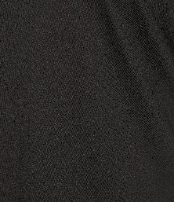 Eileen Fisher Plus Organic Cotton Jersey Knit Round Neck Long Sleeve Top Product Image