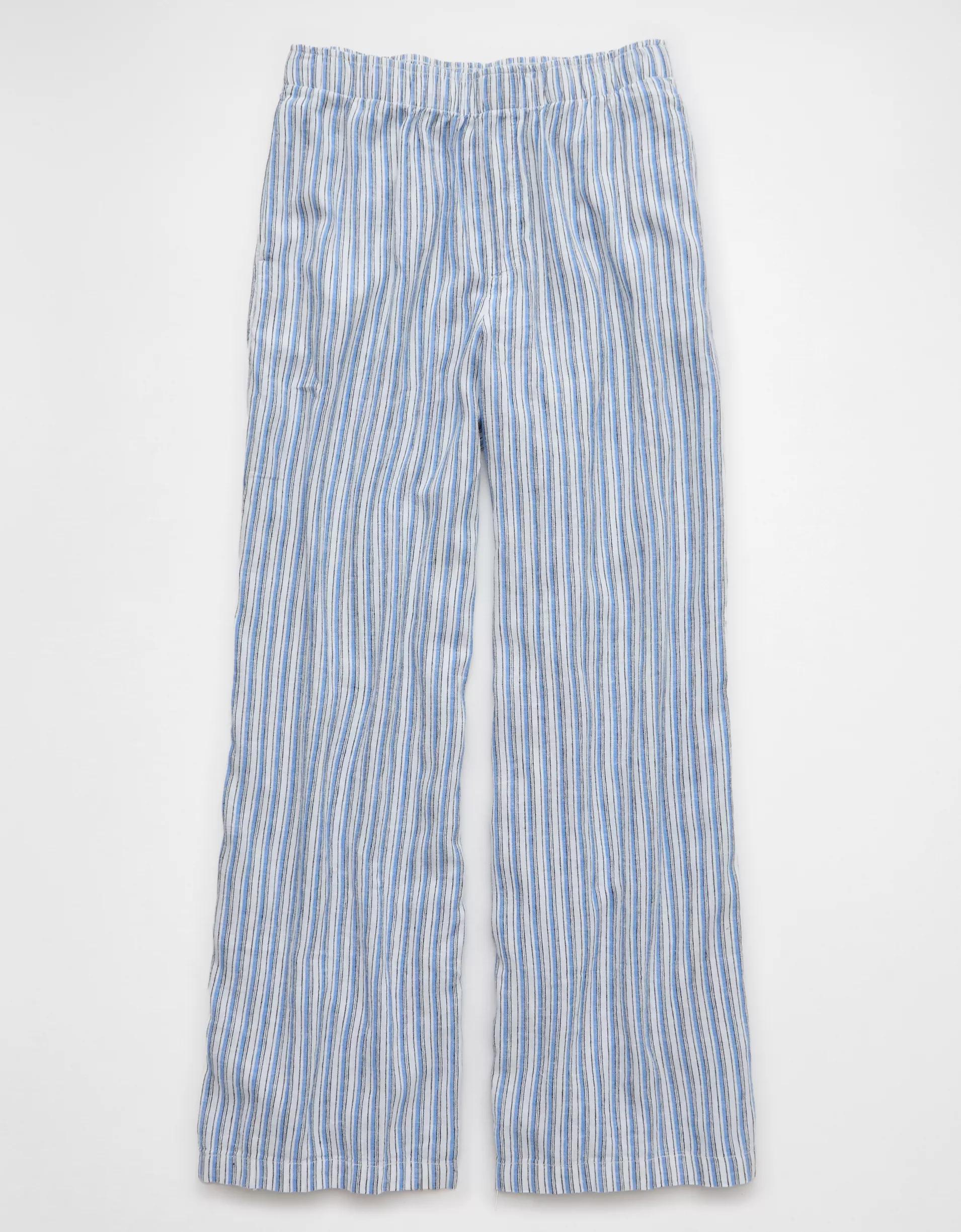AE Weekend Vibes Linen-Blend Pull-On Pant Product Image