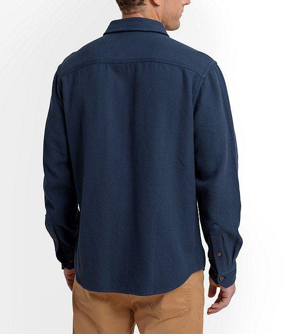 Southern Tide Beachwood Solid Twill Long Sleeve Woven Shirt Product Image