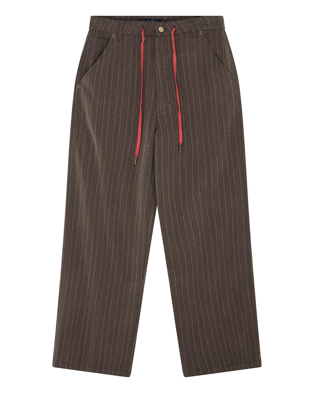 Hear & Now Stripe Pant - Gravel Grey Product Image
