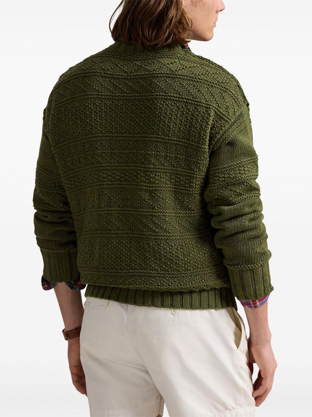 patterned-knit jumper  Product Image