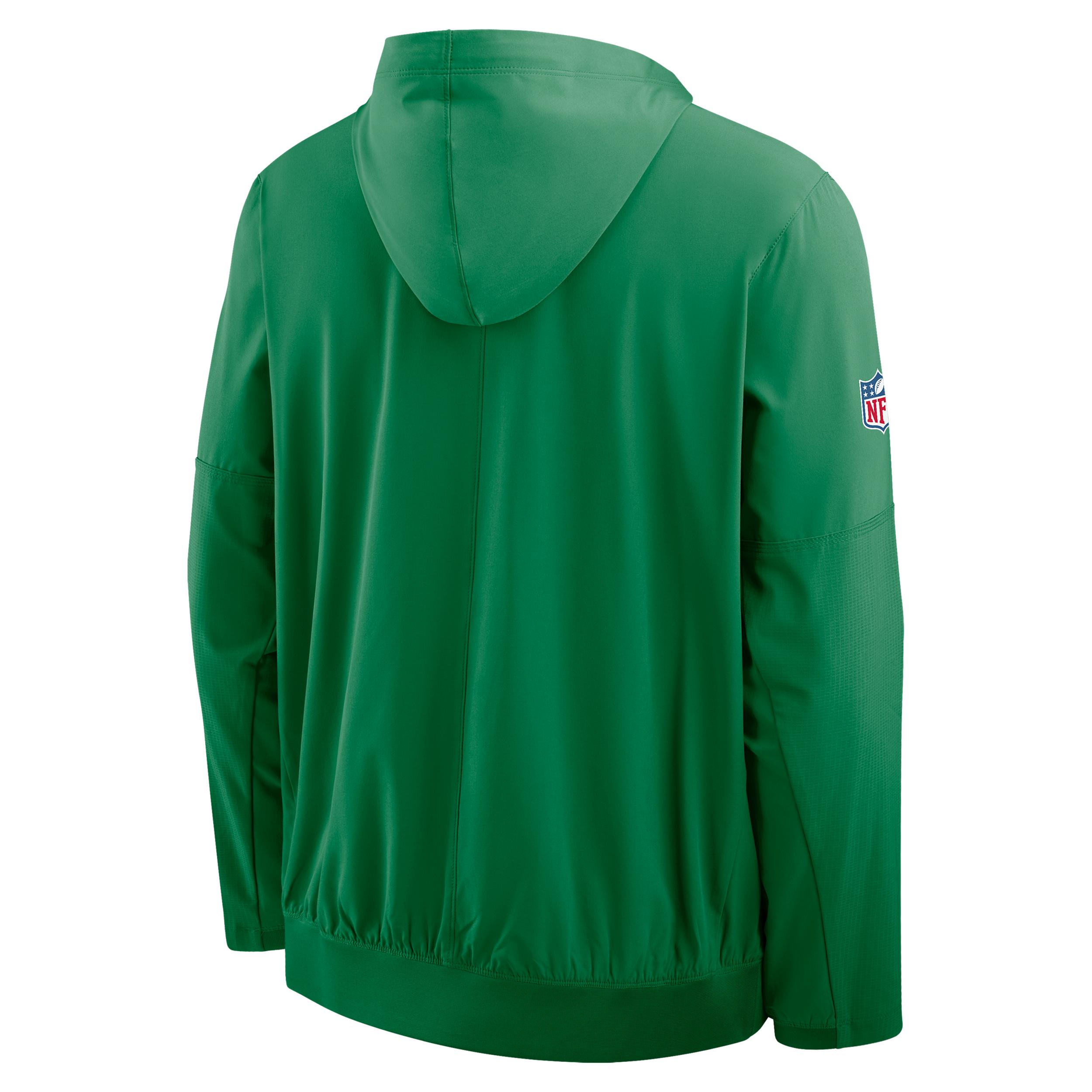 Philadelphia Eagles Alt Option Route Anorak Men's Nike NFL 1/2-Zip Hooded Jacket Product Image