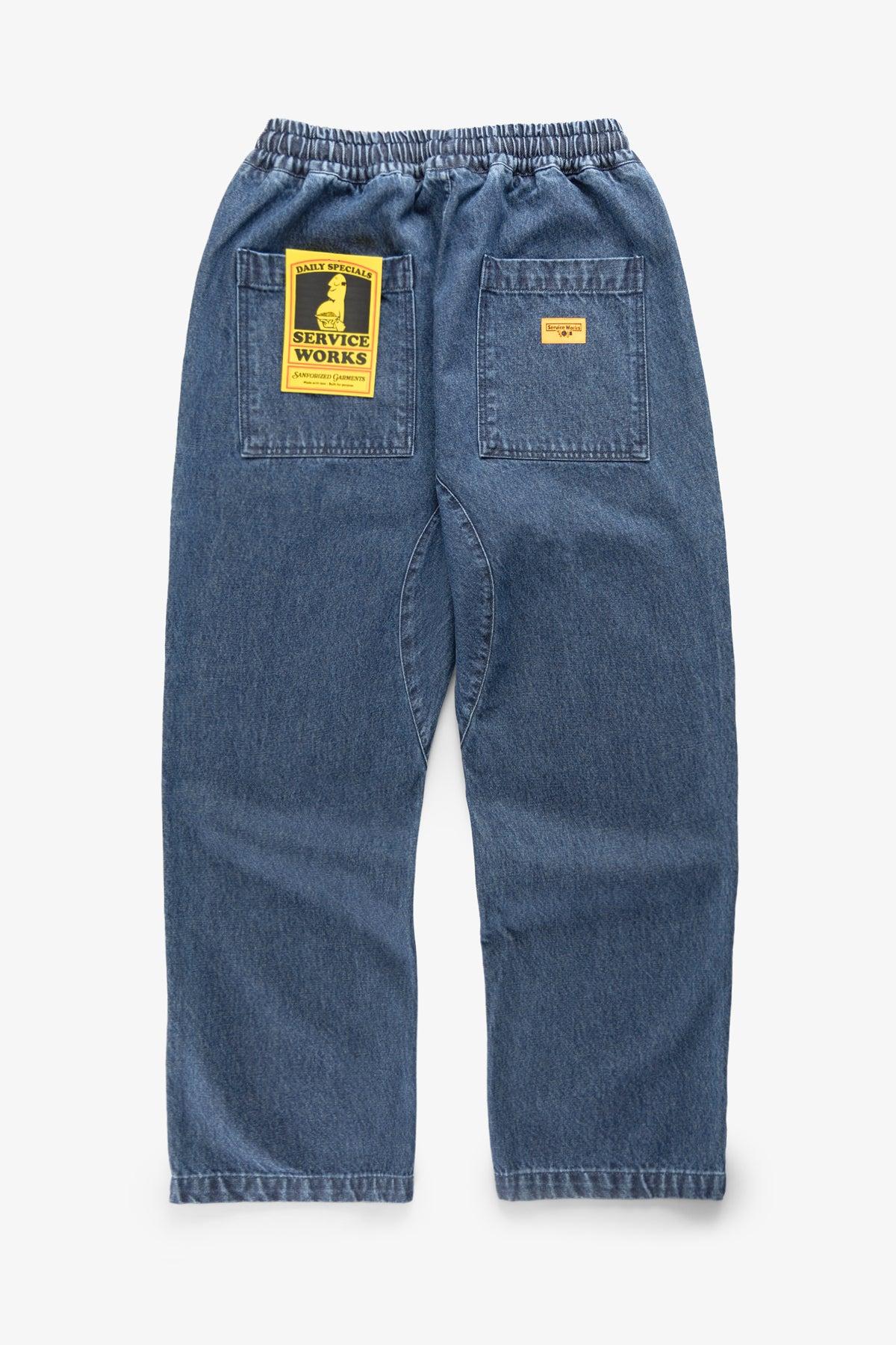 Service Works - Classic Chef Pants - Indigo Denim Product Image