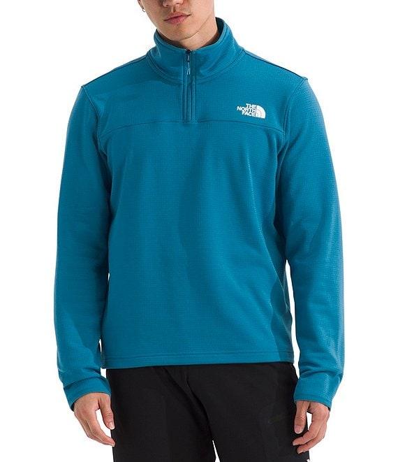 The North Face Cedar Trail Grid Long Sleeve 1/4 Zip Fleece Pullover Product Image
