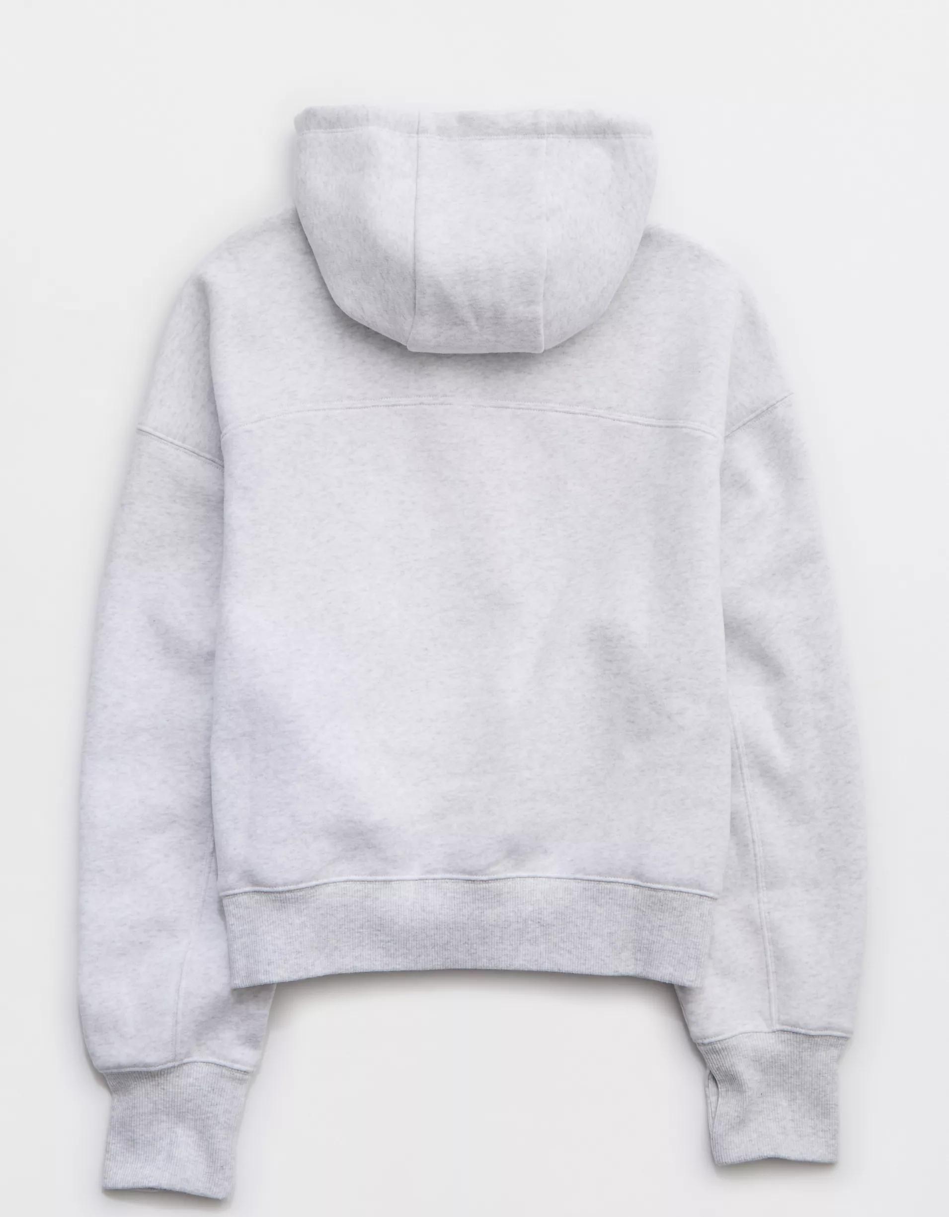 OFFLINE By Aerie Cloud Fleece Snap Front Hoodie Product Image