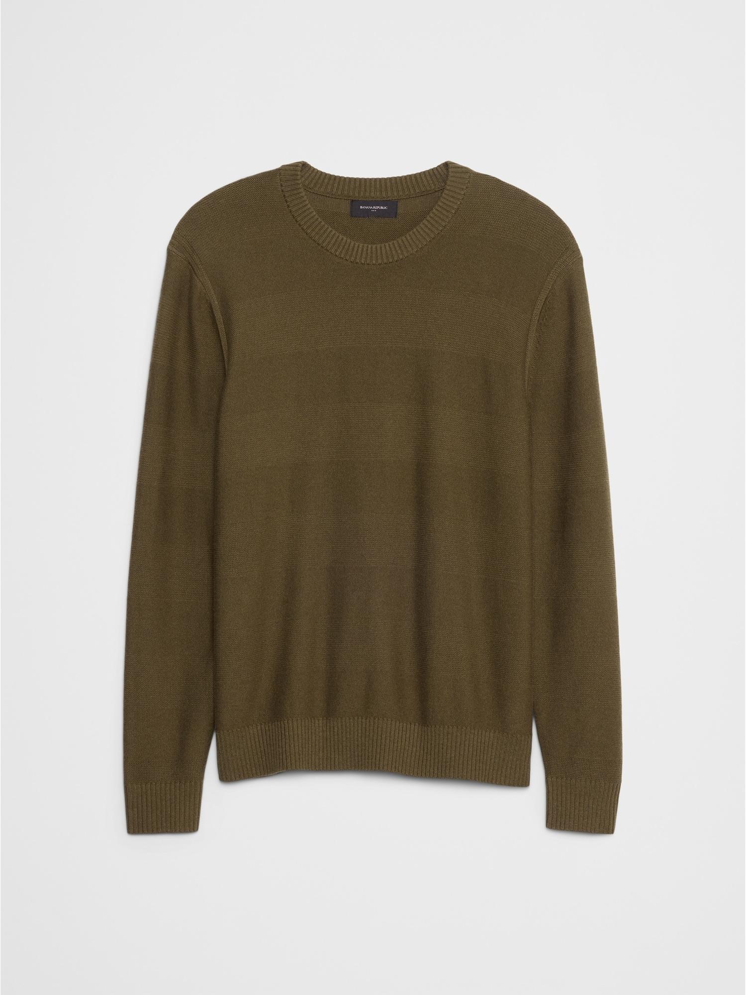 Textured Striped Sweater Product Image