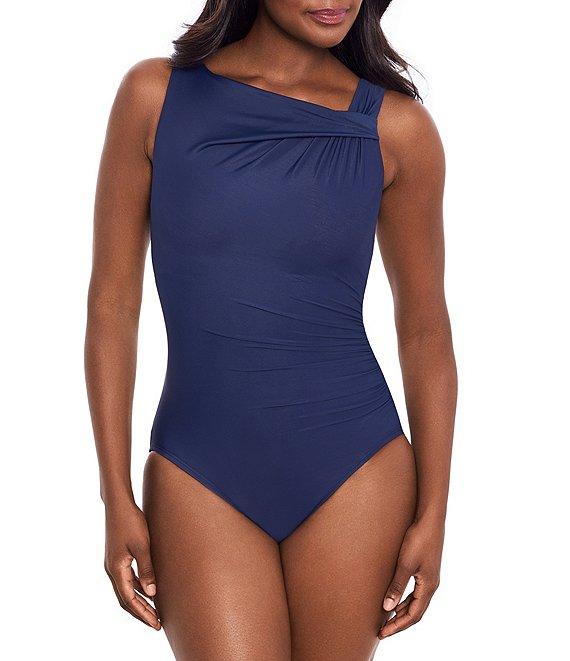 Miraclesuit Rock Solid Avra High Neck One Piece Swimsuit Product Image