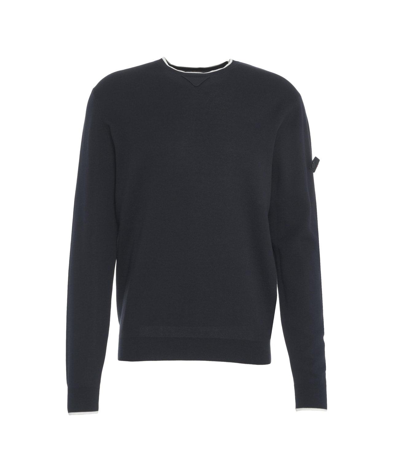 Knit cotton sweater Product Image