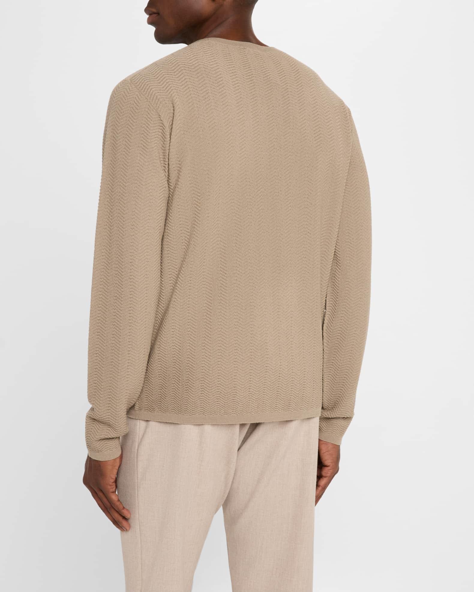 Men's Wool Chevron Crewneck Sweater Product Image