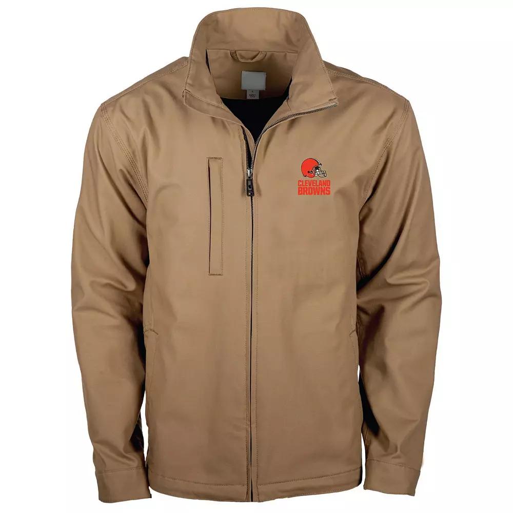 Mens Dunbrooke Tan Buffalo Bills Journey Workwear Tri-Blend Full-Zip Jacket Product Image