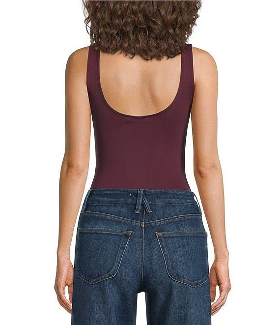 Good American Sculpting Square Neck Modern Tank Bodysuit Product Image