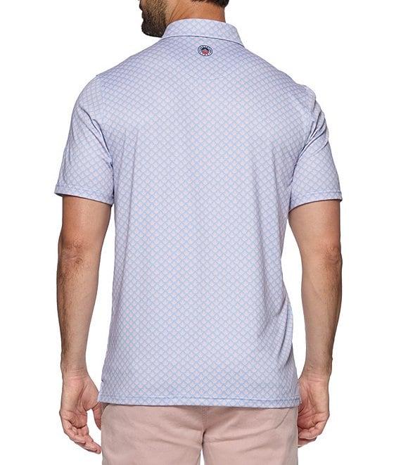 Flag and Anthem Fridley Agave Print MadeFlex Performance Short Sleeve Polo Shirt Product Image