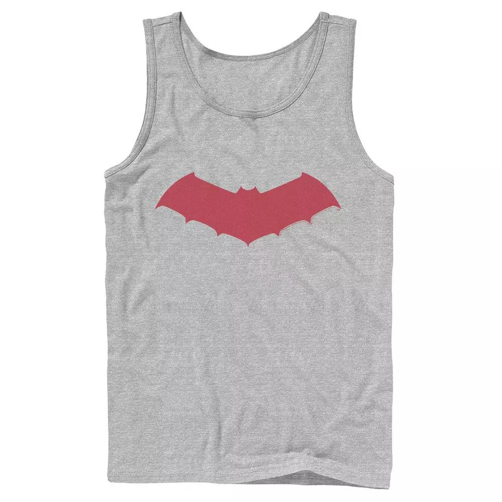 Men's DC Comics Batman Red Chest Logo Tank Top,  Product Image