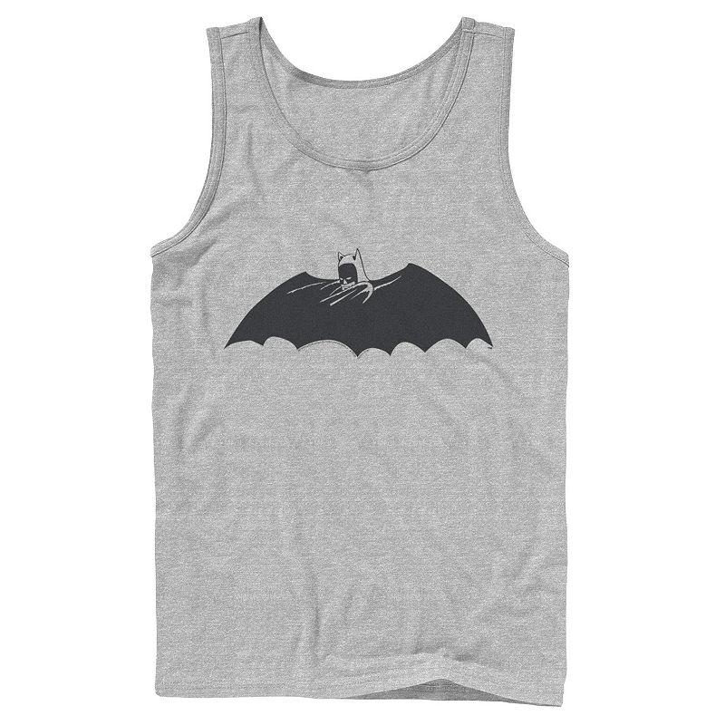 Men's DC Comics Batman Side Portrait Logo Tank Top,  Product Image