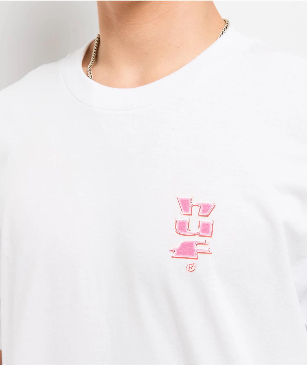 HUF Megachrome White T-Shirt Product Image