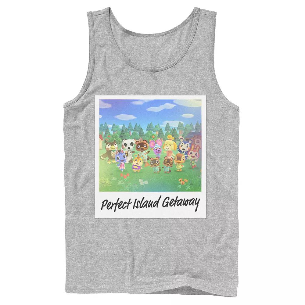 Men's Animal Crossing: New Horizons Perfect Island Getaway Tank Top,  Product Image
