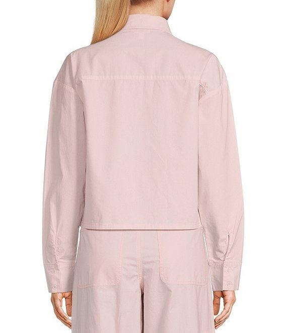 GB Woven Button-Front Cargo Coordinating Top Product Image